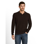 Tom Tailor Pullover Polo Dark Chocolate Brown