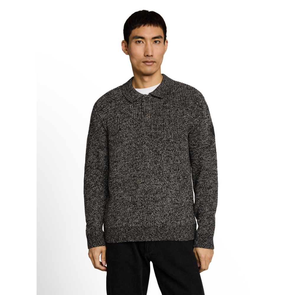 Tom Tailor Polo Trui Black White