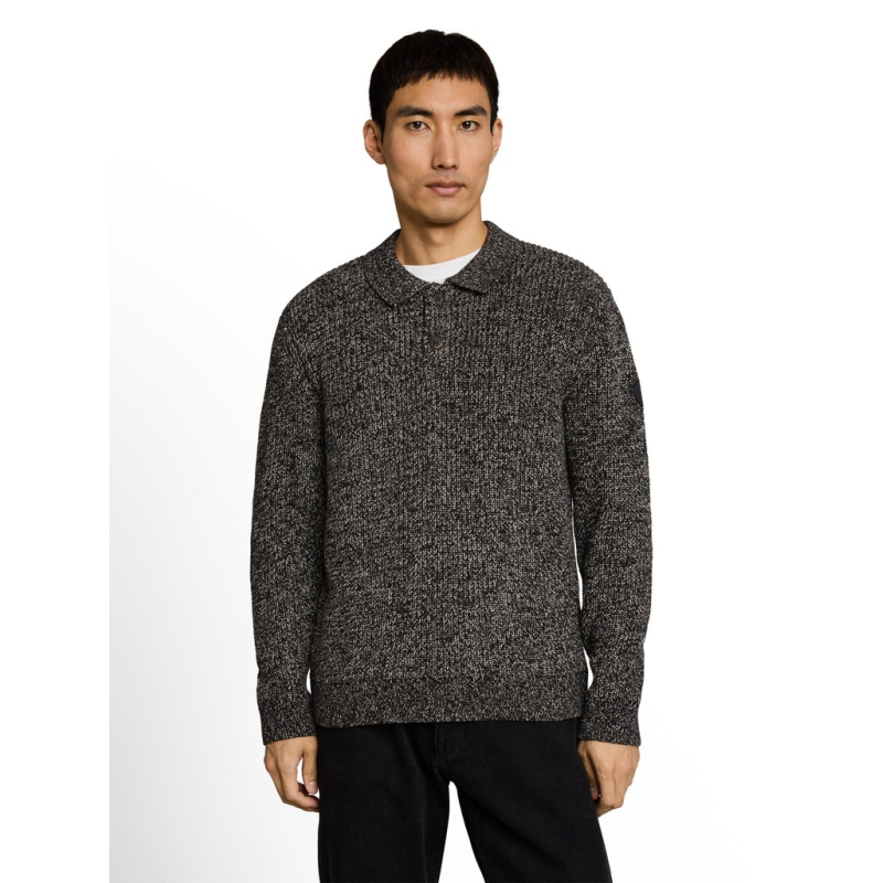 Tom Tailor Polo Trui Black White