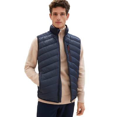 Tom Tailor Bodywarmer Sky Captain Blue Tom Tailor Bodywarmer Sky Captain Blue