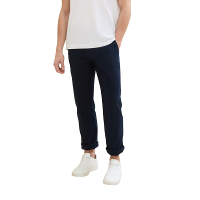 Tom Tailor Chino Linnen Sky Captain Blue Tom Tailor Chino Linnen Sky Captain Blue