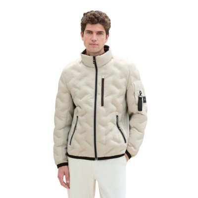 Tom Tailor Hybrid Jacket Beige Alfalfa Tom Tailor Hybrid Jacket Beige Alfalfa