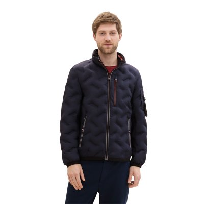 Tom Tailor Hybrid Jacket Sky Captain Blue Tom Tailor Hybrid Jacket Sky Captain Blue