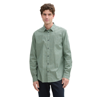 Tom Tailor Shirt Graphical Green