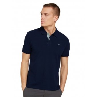 Tom Tailor Polo Shirt Sky Captain Blue