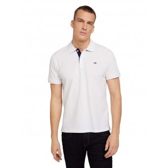 Tom Tailor Polo Shirt White