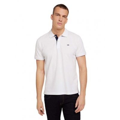 Tom Tailor Polo Shirt White Tom Tailor Polo Shirt White