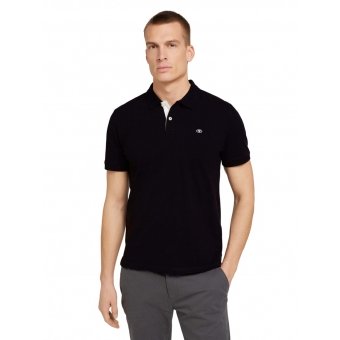 Tom Tailor Polo Shirt Black