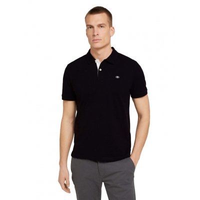 Tom Tailor Polo Shirt Black Tom Tailor Polo Shirt Black