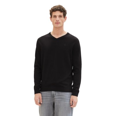 Tom Tailor Trui Black Tom Tailor Trui Black