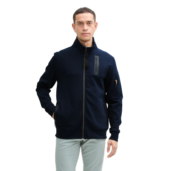 Tom Tailor Vest Uni Sky Captain Blue
