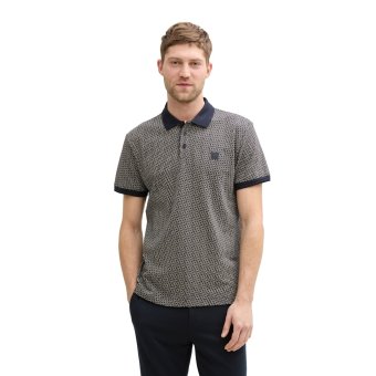 Tom Tailor Polo Shirt Cross Navy