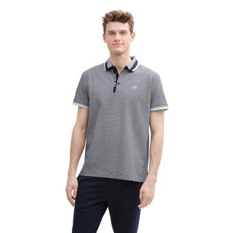 Tom Tailor Polo Shirt Navy White