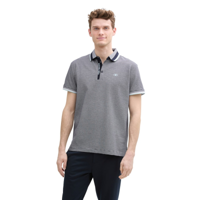 Tom Tailor Polo Shirt Navy White Tom Tailor Polo Shirt Navy White