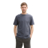 Tom Tailor T-Shirt Structured Blueish Grey