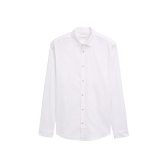 Tom Tailor Shirt Linnen White