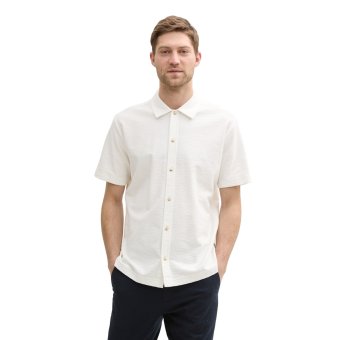 Tom Tailor Shirt Ottoman Off White