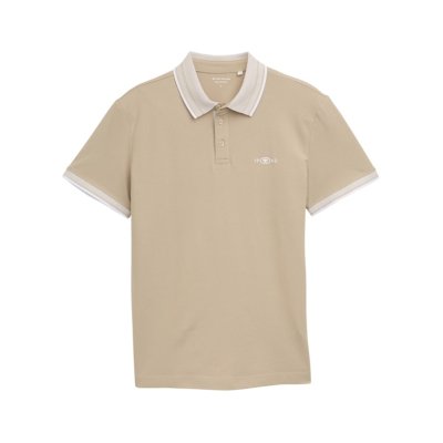 Tom Tailor Polo Shirt Cashew Beige Tom Tailor Polo Shirt Cashew Beige