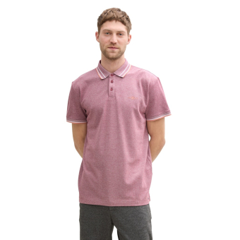 Tom Tailor Polo Shirt Deep Red