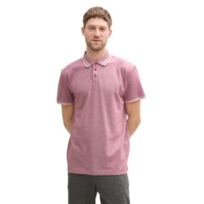 Tom Tailor Polo Shirt Deep Red Tom Tailor Polo Shirt Deep Red