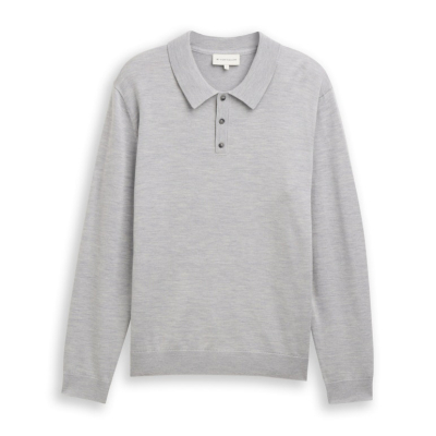 Tom Tailor Pullover Polo Ordinary Grey