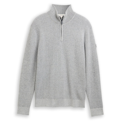 Tom Tailor Trui Troyer Off White Navy