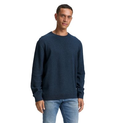 Tom Tailor Trui Real Teal Navy Tom Tailor Trui Real Teal Navy
