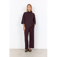 Soyaconcept Shirt Banu Chocolate Plum