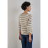 Street One Shirt Striped Rich Mocha