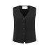 Helena Hart Gilet Transfer Zwart