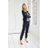 Helena Hart Top Stripe Zwart Wit