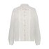 Tramontana Blouse Gathered Off White