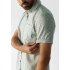 BlueFields Overhemd Wit Mint Blauw