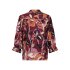 Tramontana Blouse Leaves Purples