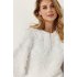 Tramontana Top Fancy Woven Off White