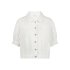 Tramontana Denim Jacket Lurex Off White