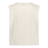 Tramontana Denim Gilet Lurex Off White