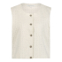 Tramontana Denim Gilet Lurex Off White