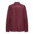 Expresso Blouse Satin Sangria