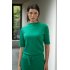 Expresso Sweater Top Twill Bottle Green