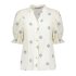 Geisha Blouse Off White Blue
