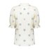 Geisha Blouse Off White Blue