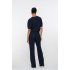 Geisha Broek Honeycomb Navy