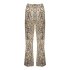 Geisha Broek Leopard Black Sand