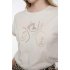 Geisha T-shirt Studs Sand Gold