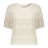 Geisha Trui Top Crochet Light Sand