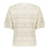 Geisha Trui Top Crochet Light Sand