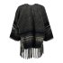 Geisha Poncho Black Sand