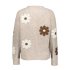 Geisha Sweater Big Flowers Sand Off White