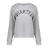 Geisha Sweater Quarter Grey Black